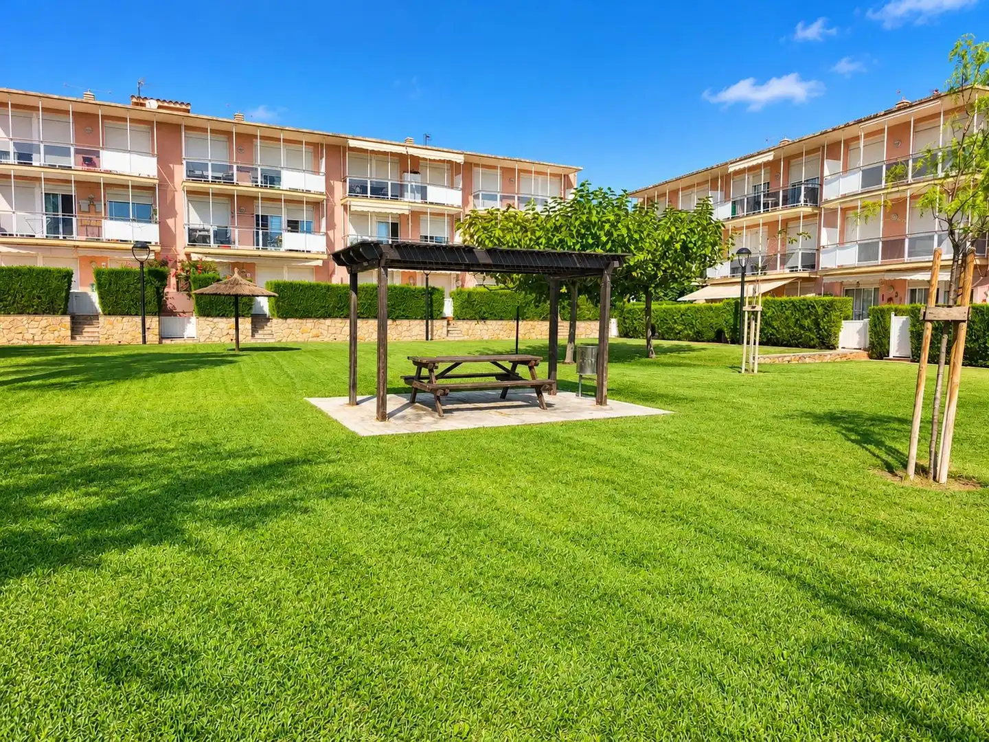 Terrasse von Wohnung zum Verkauf in La Ràpita mit Klimaanlage, Terrasse und Alarm