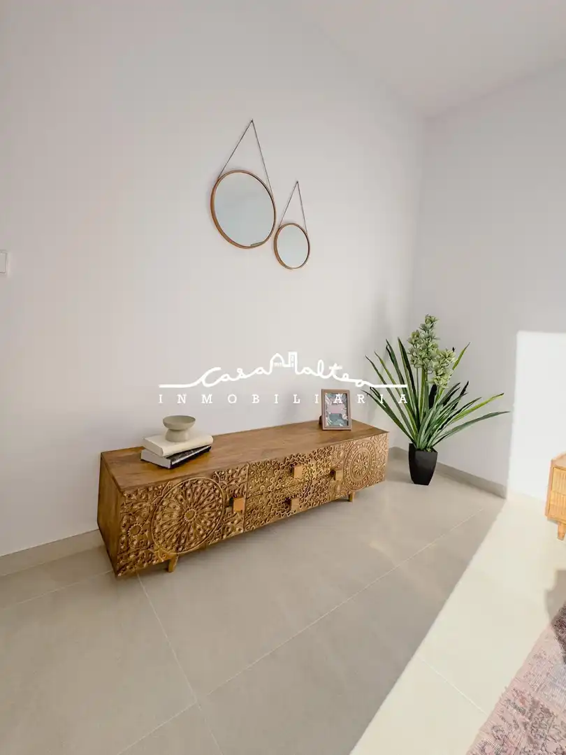 Living room of Detached homes for sale in Calpe / Calp  with Air Conditioner, Private garden and Terrace