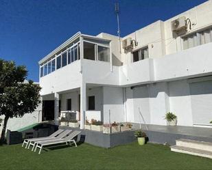 Exterior view of House or chalet for sale in Sant Antoni de Portmany  with Air Conditioner, Terrace and Balcony