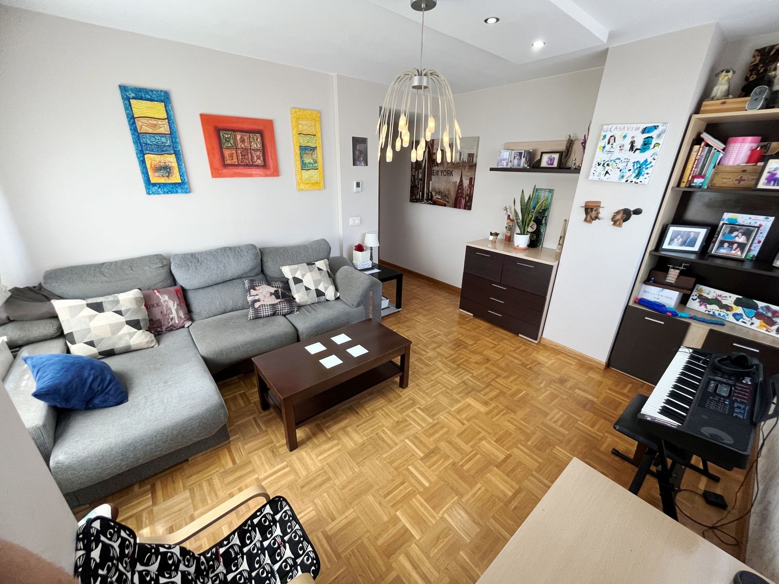Living room of Flat for sale in Avilés  with Heating and Storage room