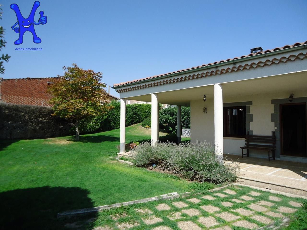 Garden of House or chalet for sale in Pajares de la Laguna  with Heating, Private garden and Terrace