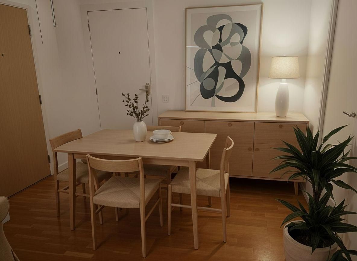 Menjador de Pis en venda en  Barcelona Capital amb Calefacció, Parquet i Moblat