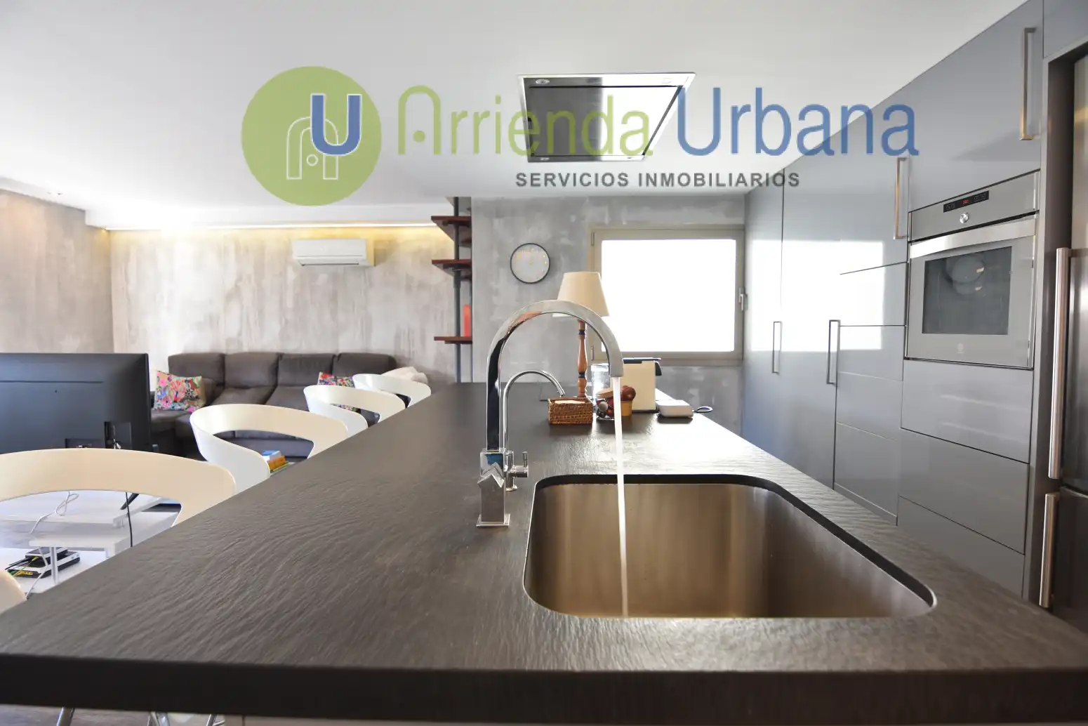 Cocina de Ático en venta en Elche / Elx con Terraza y Amueblado