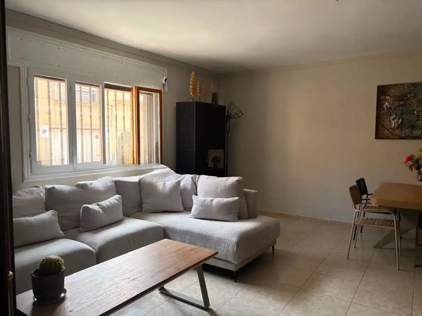 Sala de estar de Piso en venta en Pechina con Trastero
