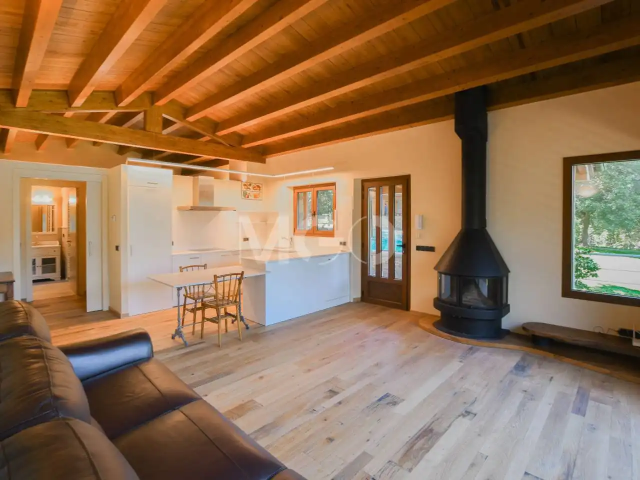 Wohnzimmer von Country house zum Verkauf in Sant Julià de Vilatorta mit Heizung, Privatgarten und Terrasse
