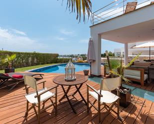 Terrace of House or chalet for sale in Santanyí  with Air Conditioner and Swimming Pool