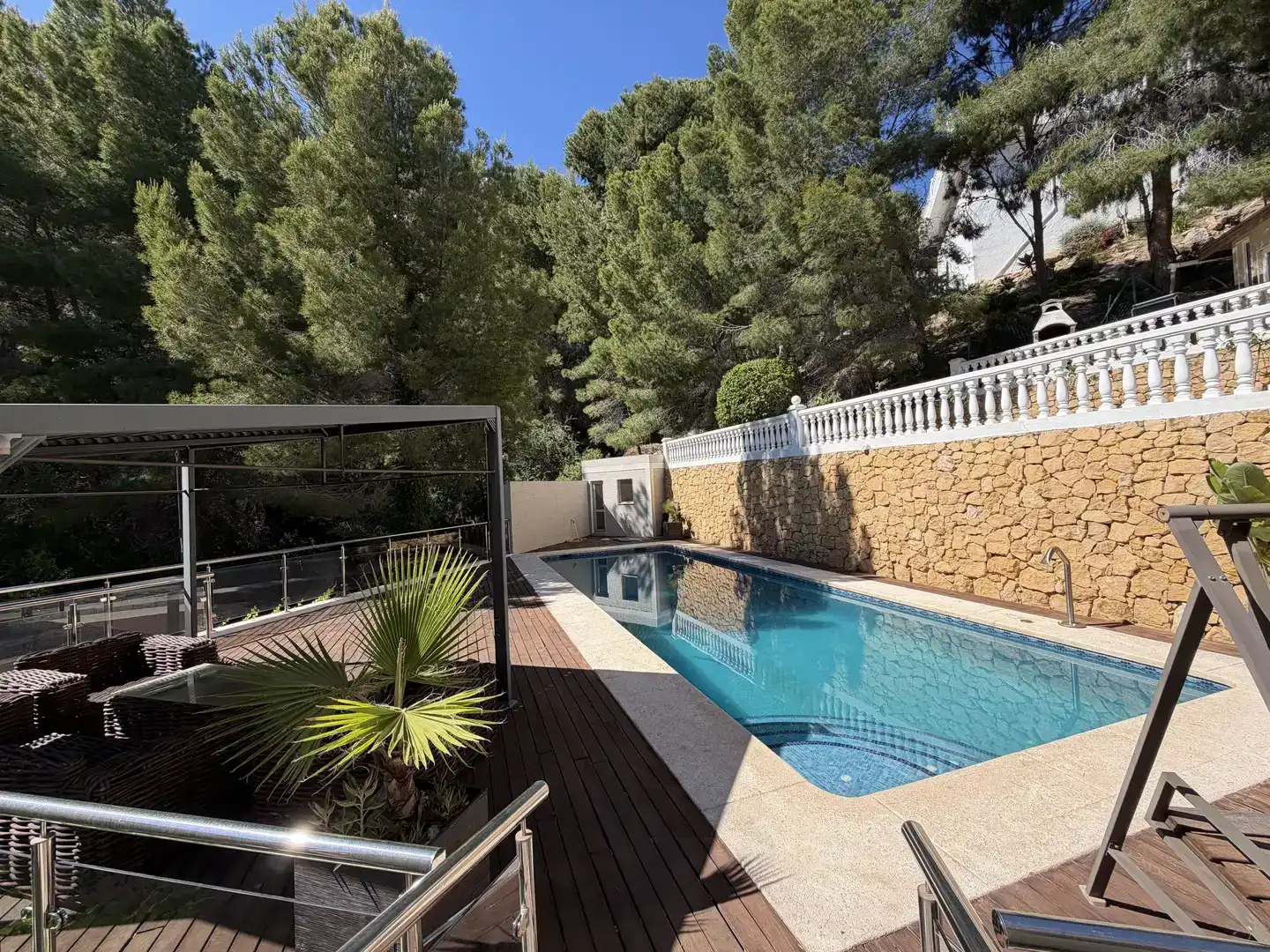 Piscina de Casa o xalet en venda en Altea amb Aire condicionat, Piscina i Balcó