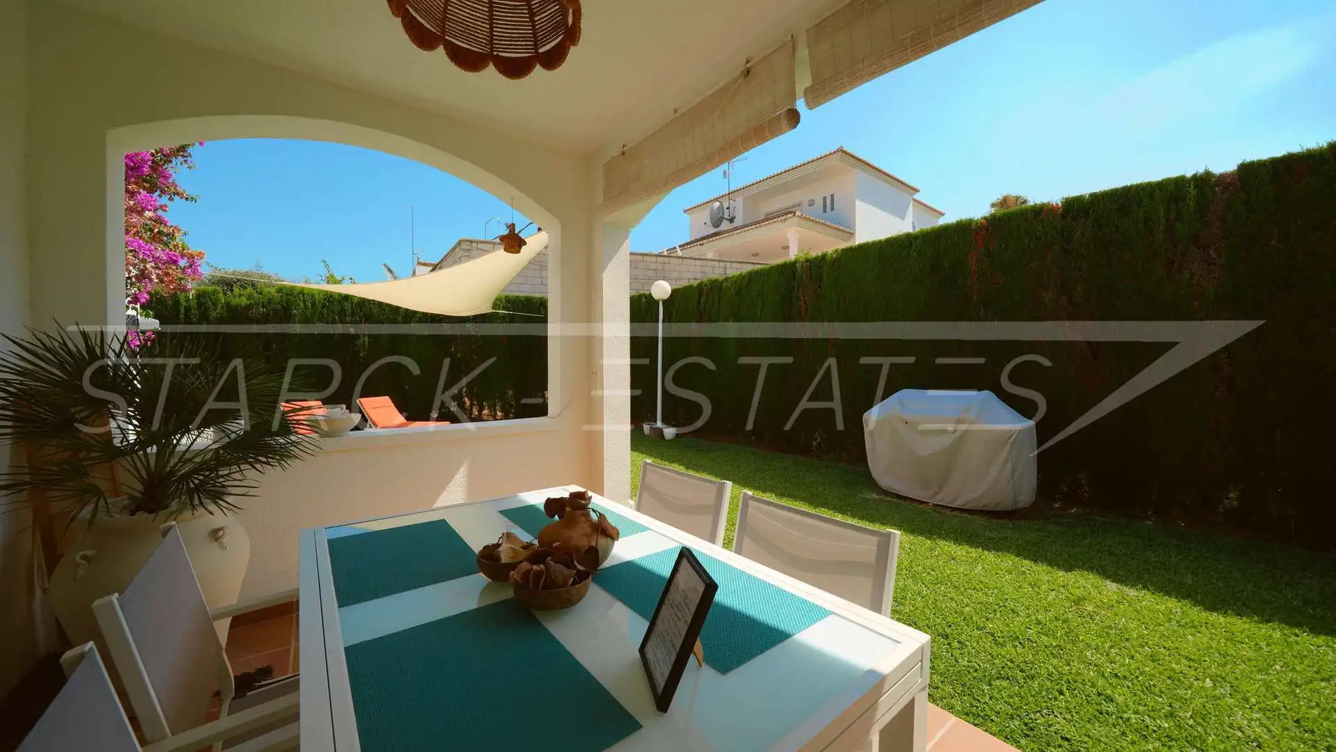 Terrassa de Casa o xalet en venda en Beniarbeig amb Aire condicionat i Piscina