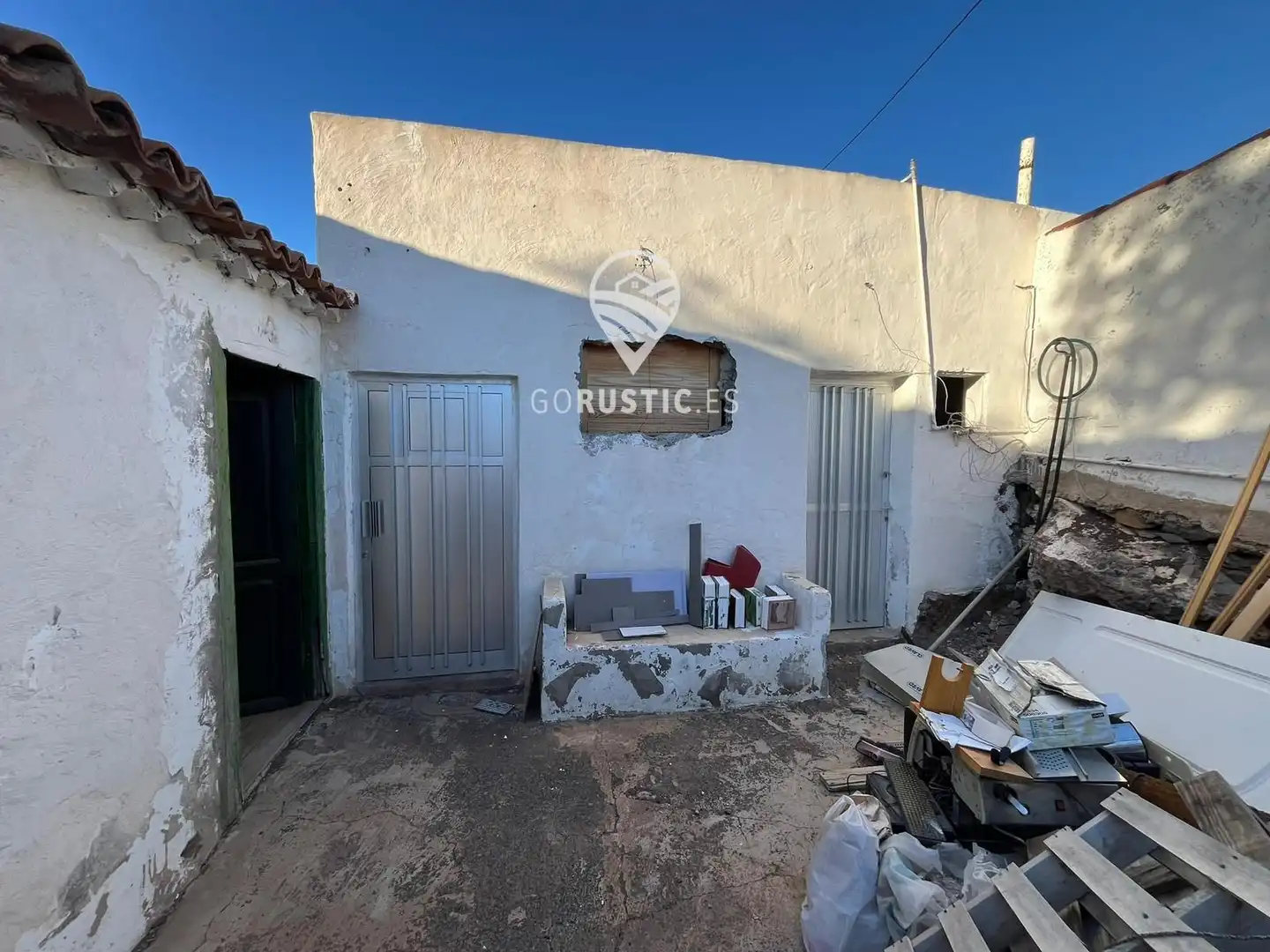 Vista exterior de Casa o chalet en venta en Vallehermoso