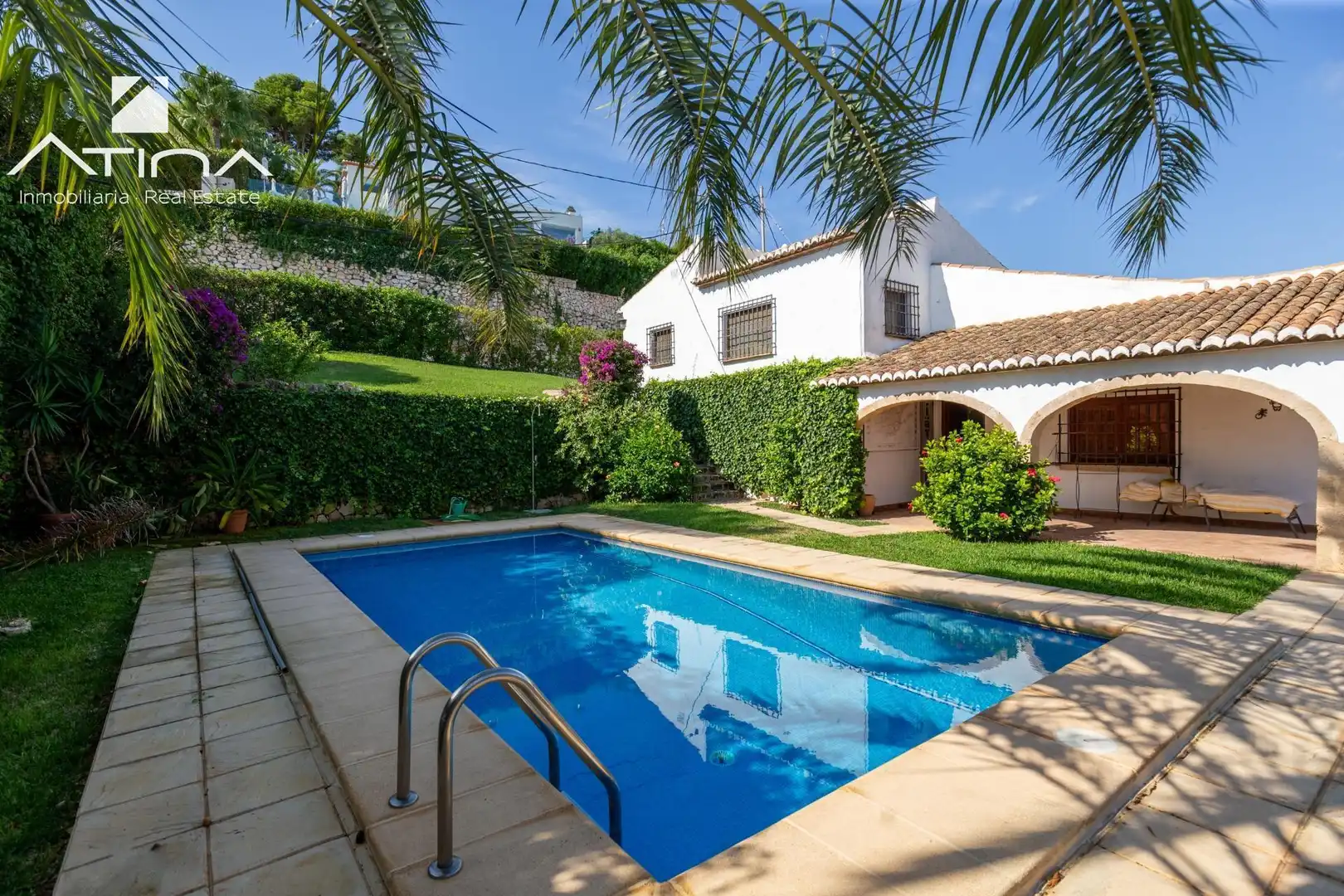 Garden of Houses for sale in Jávea / Xàbia  with Heating, Private garden and Terrace
