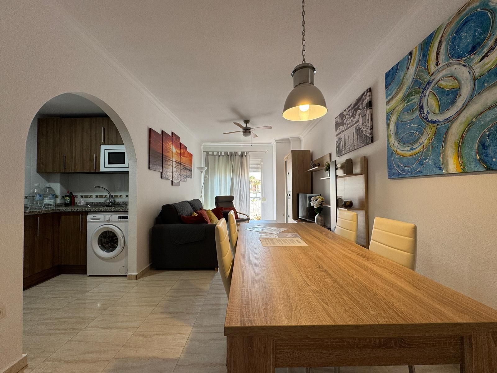 Sala d'estar de Apartament en venda en Mijas amb Balcó