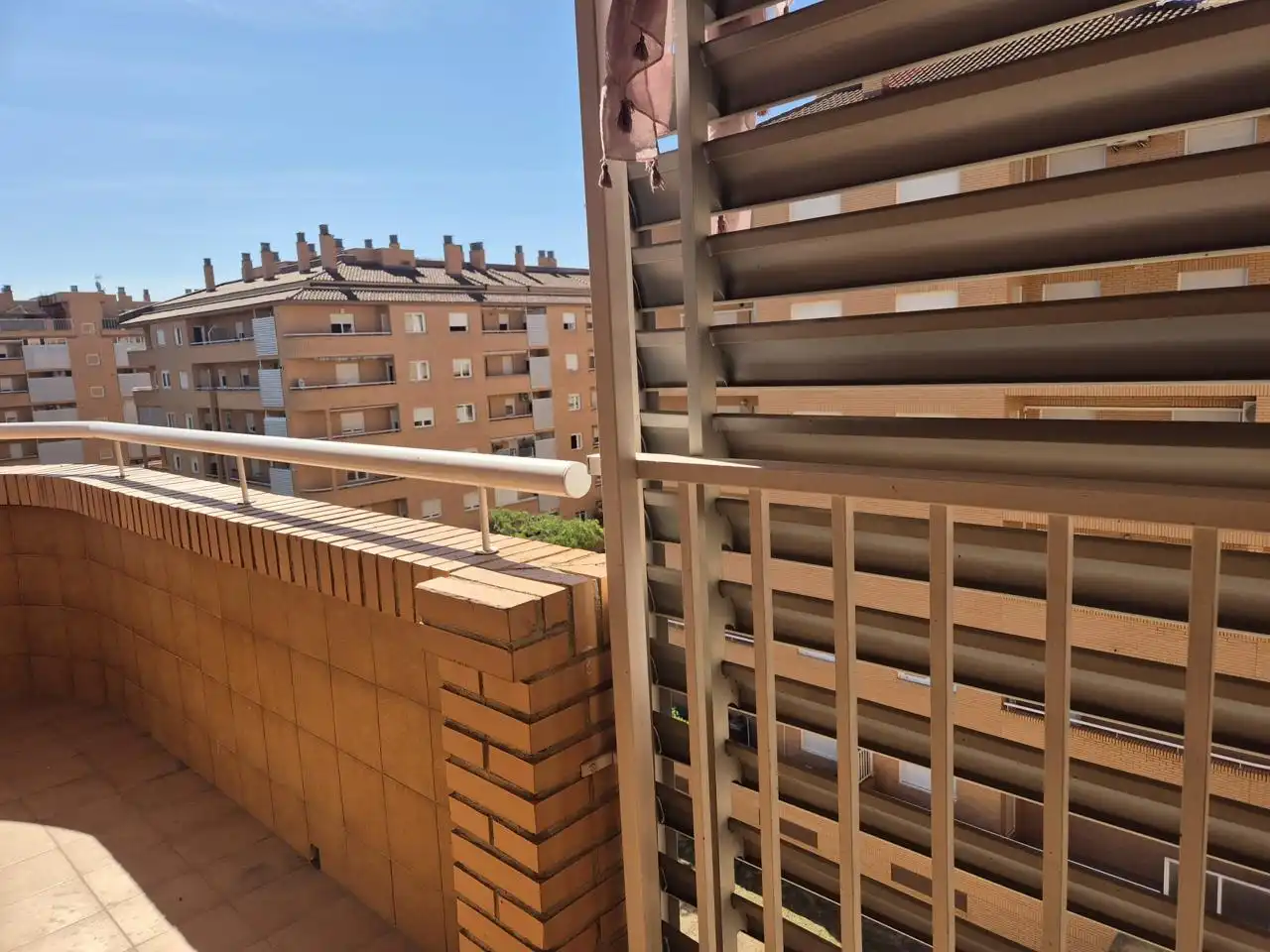 Balcony of Flat for sale in Zaragoza  with Heating, Terrace and Storage room