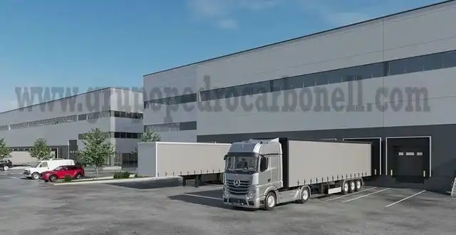 Außenansicht von Fabrikhallen zur Miete in Elche / Elx