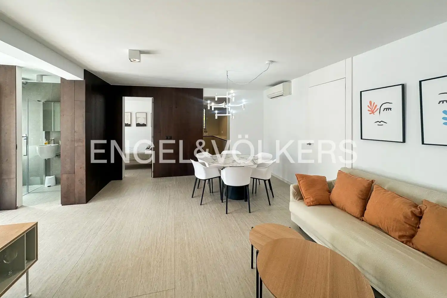 Sala de estar de Casa o chalet de alquiler en Jávea / Xàbia con Aire acondicionado, Calefacción y Jardín privado