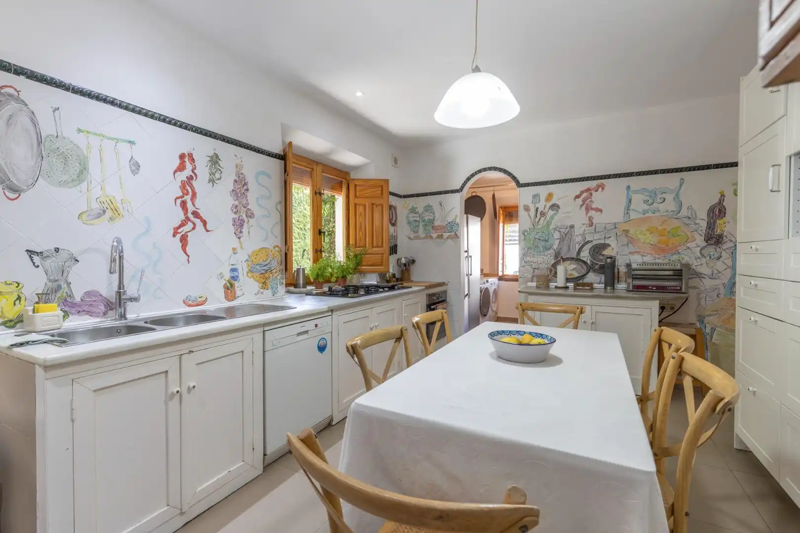 Cocina de Casa o chalet en venta en Las Gabias con Aire acondicionado, Calefacción y Jardín privado