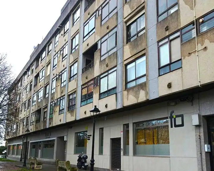 Vista exterior de Garaje en venta en Vigo 