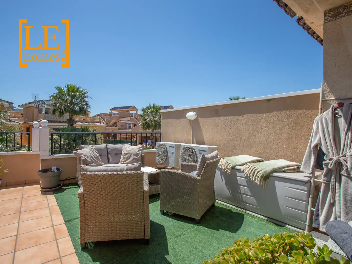 Terrassa de Apartament en venda en Orihuela amb Aire condicionat, Moblat i Forn