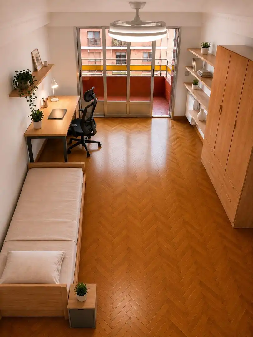Wohnung zur untervermieten in Leganés mit Heizung, Parkett und Terrasse