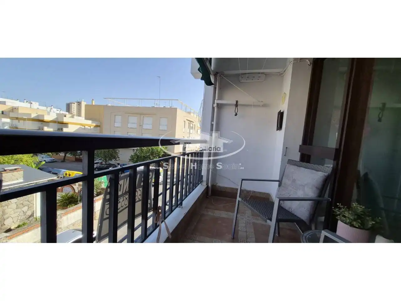 Balcony of Flat for sale in Sanlúcar de Barrameda  with Air Conditioner, Terrace and Furnished