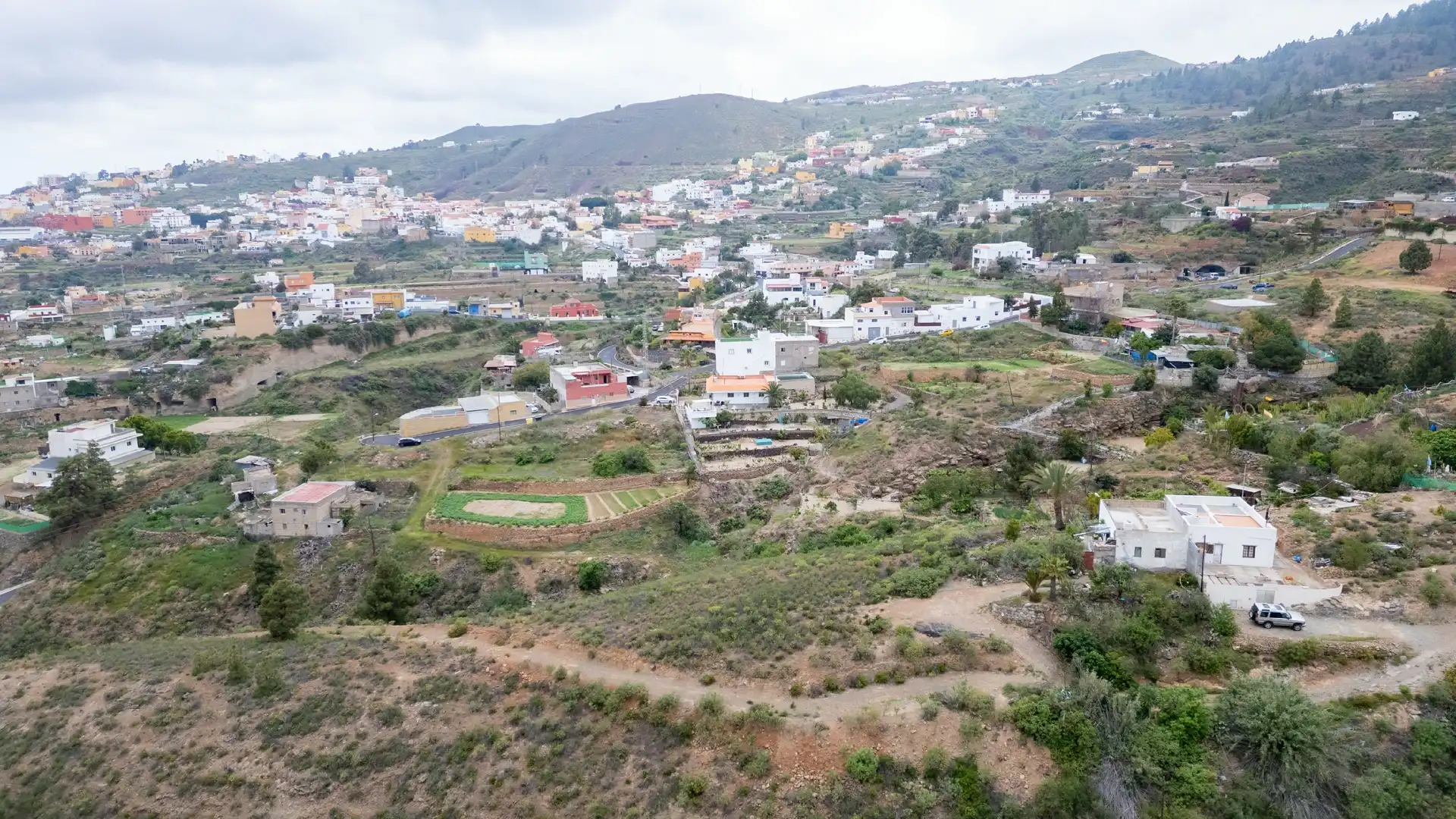 Vista exterior de Finca rústica en venta en Granadilla de Abona con Aire acondicionado, Jardín privado y Terraza