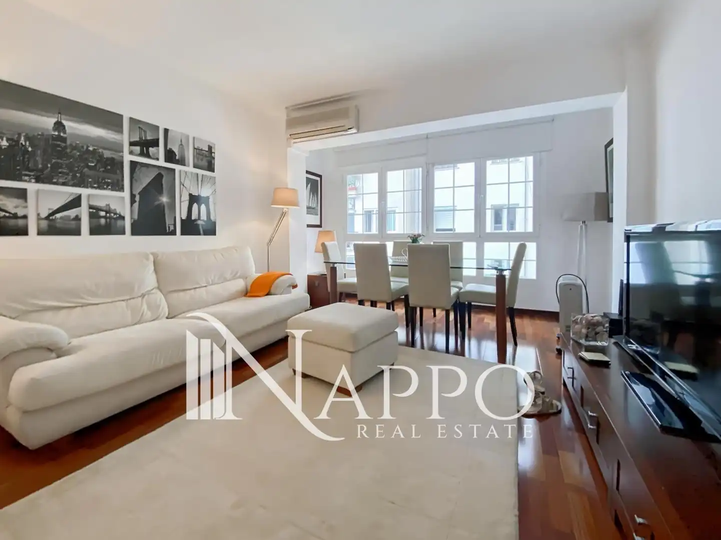 Living room of Flat for rent in  Palma de Mallorca  with Air Conditioner, Heating and Terrace