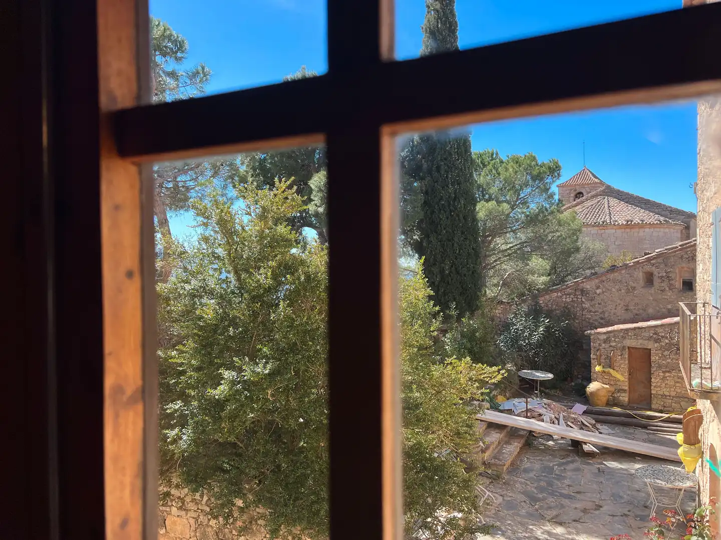 Garden of Country homes for sale in Cornudella de Montsant  with Air Conditioner, Oven and Washing machine
