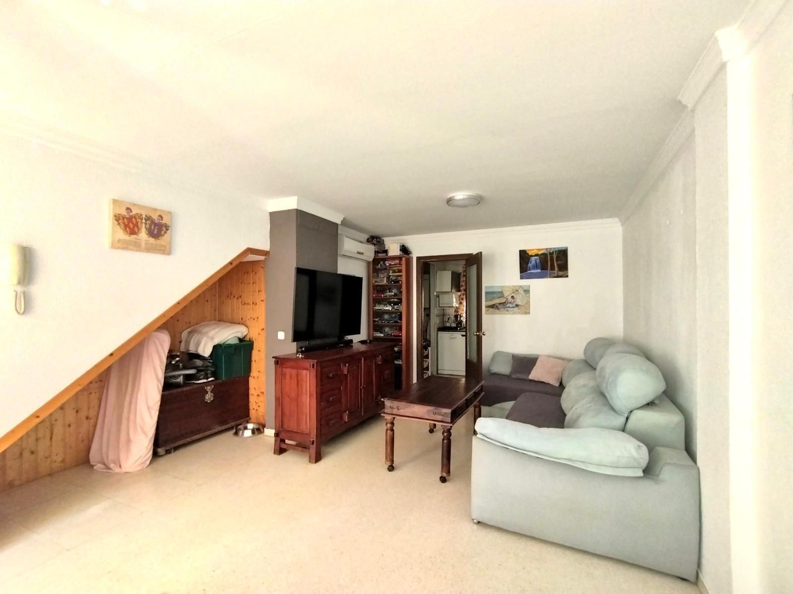 Living room of Duplex for sale in El Puerto de Santa María  with Air Conditioner, Balcony and Community pool