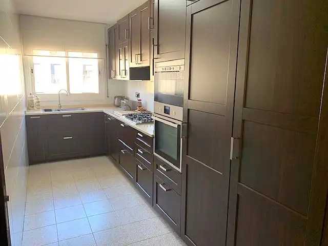 Küche von Maisonette zum Verkauf in Badalona mit Klimaanlage, Heizung und Terrasse