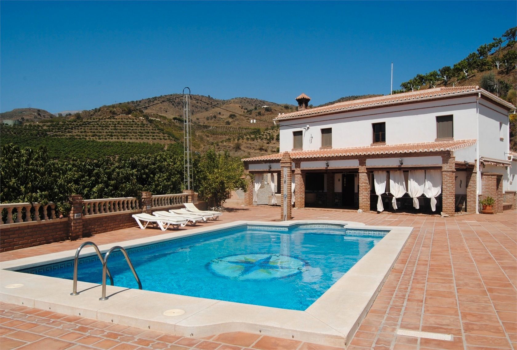Swimming pool of House or chalet for sale in Vélez-Málaga  with Air Conditioner, Private garden and Terrace