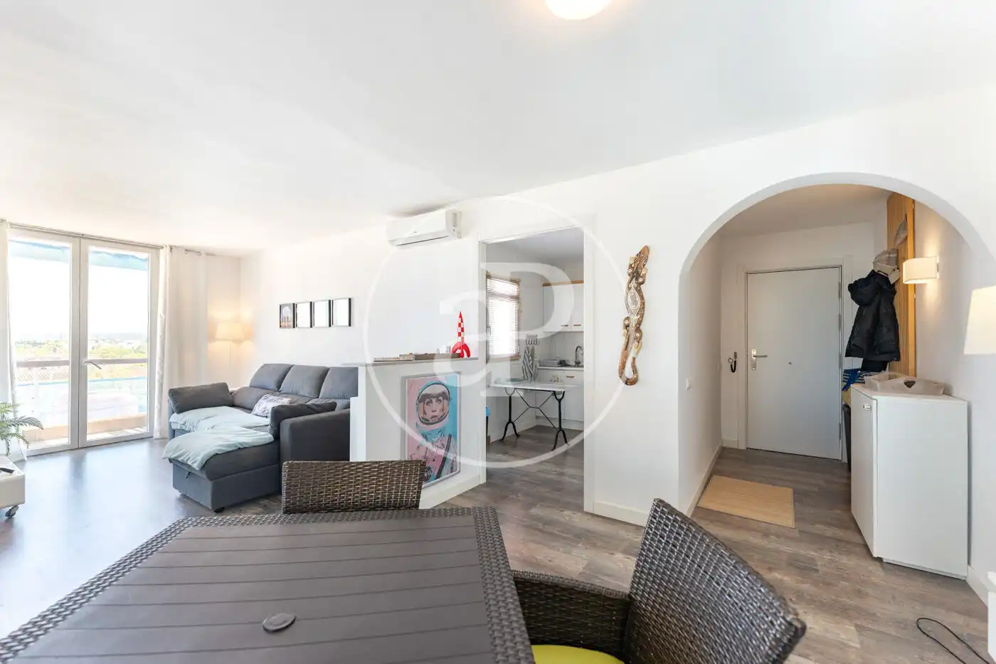 Living room of Flat for sale in  Palma de Mallorca  with Air Conditioner, Heating and Terrace