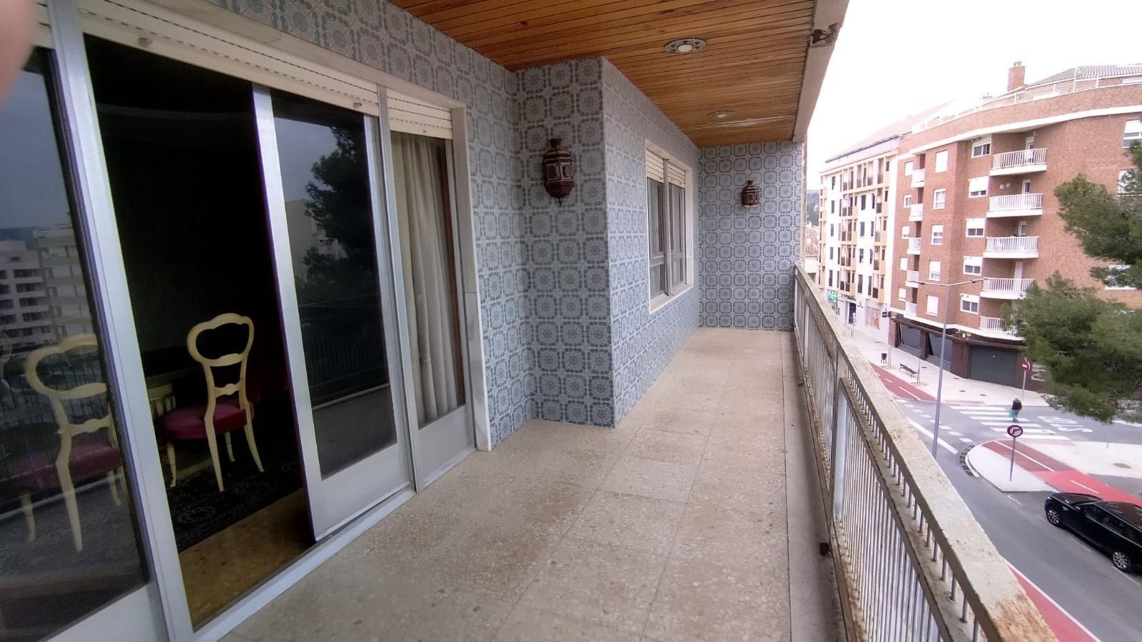 Terrace of Flat for sale in L'Olleria  with Private garden, Terrace and Storage room