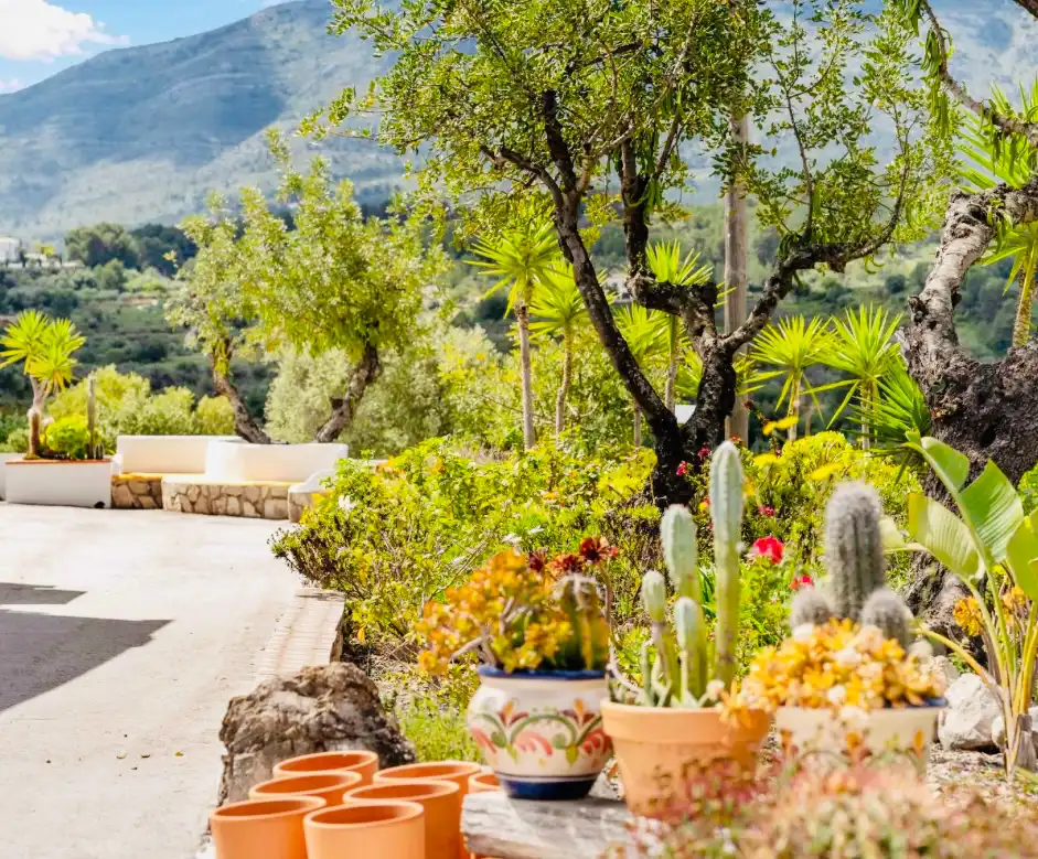 Garden of Houses for sale in Murla  with Air Conditioner, Heating and Private garden