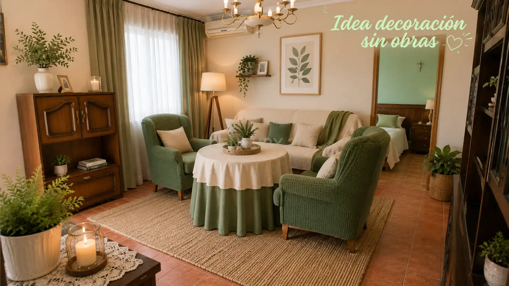 Sala de estar de Piso en venta en Cáceres