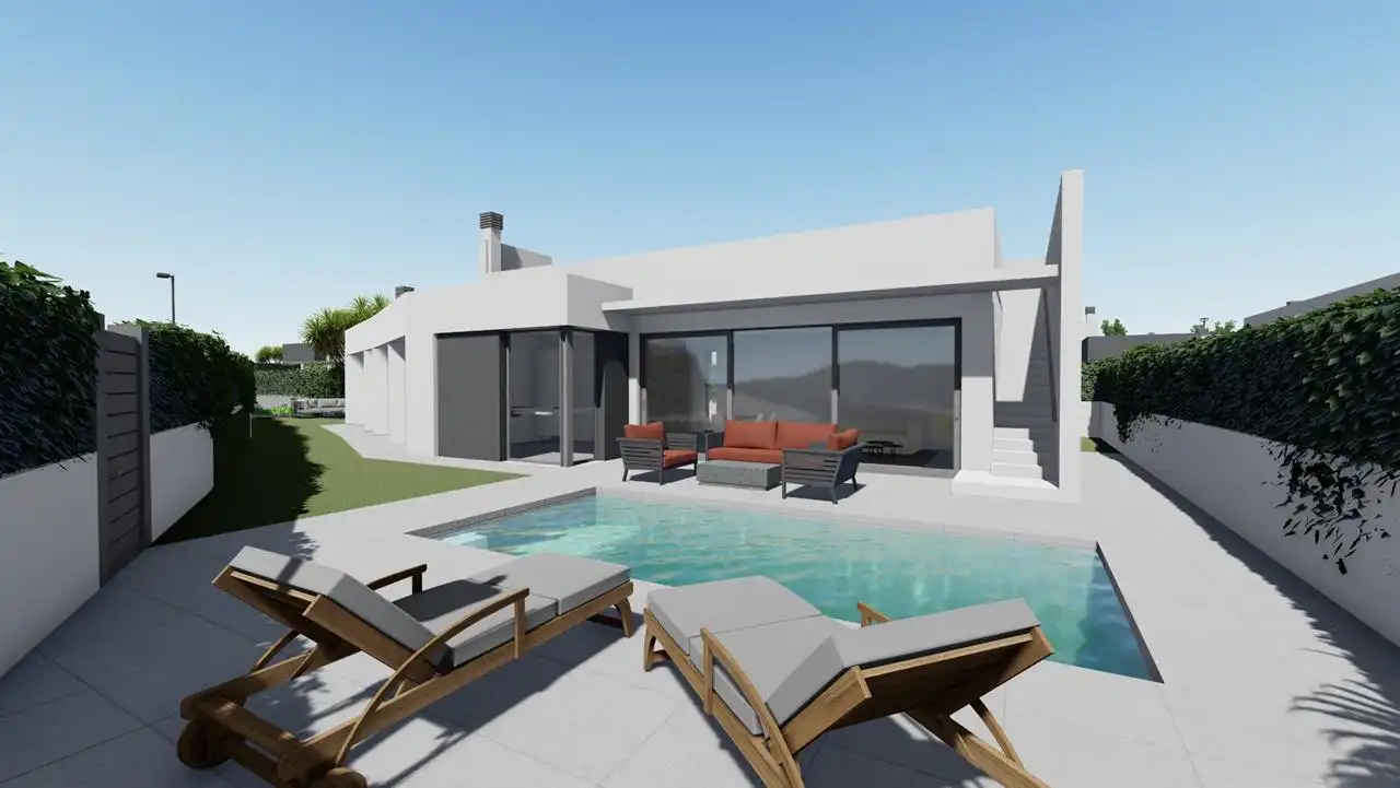 Detached house with pool for sale in San Juan de los Terreros, imagen 16