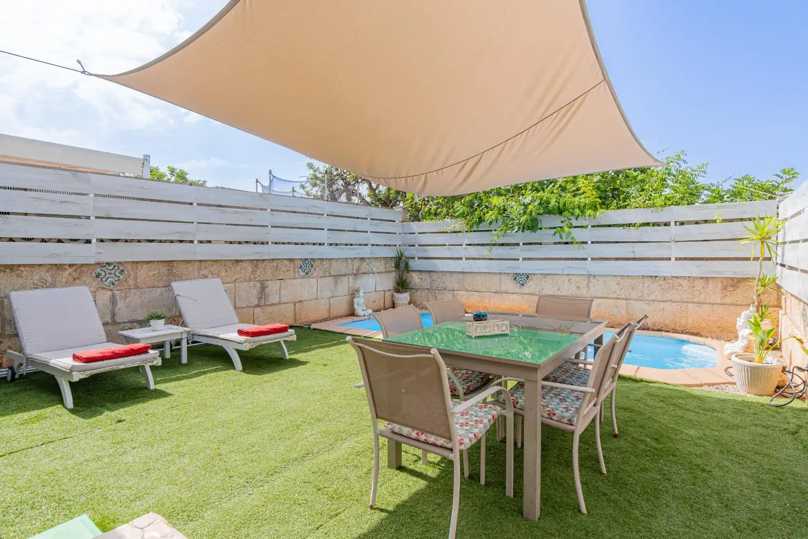 Terraza de Casa adosada en venta en Calvià con Aire acondicionado, Jardín privado y Terraza