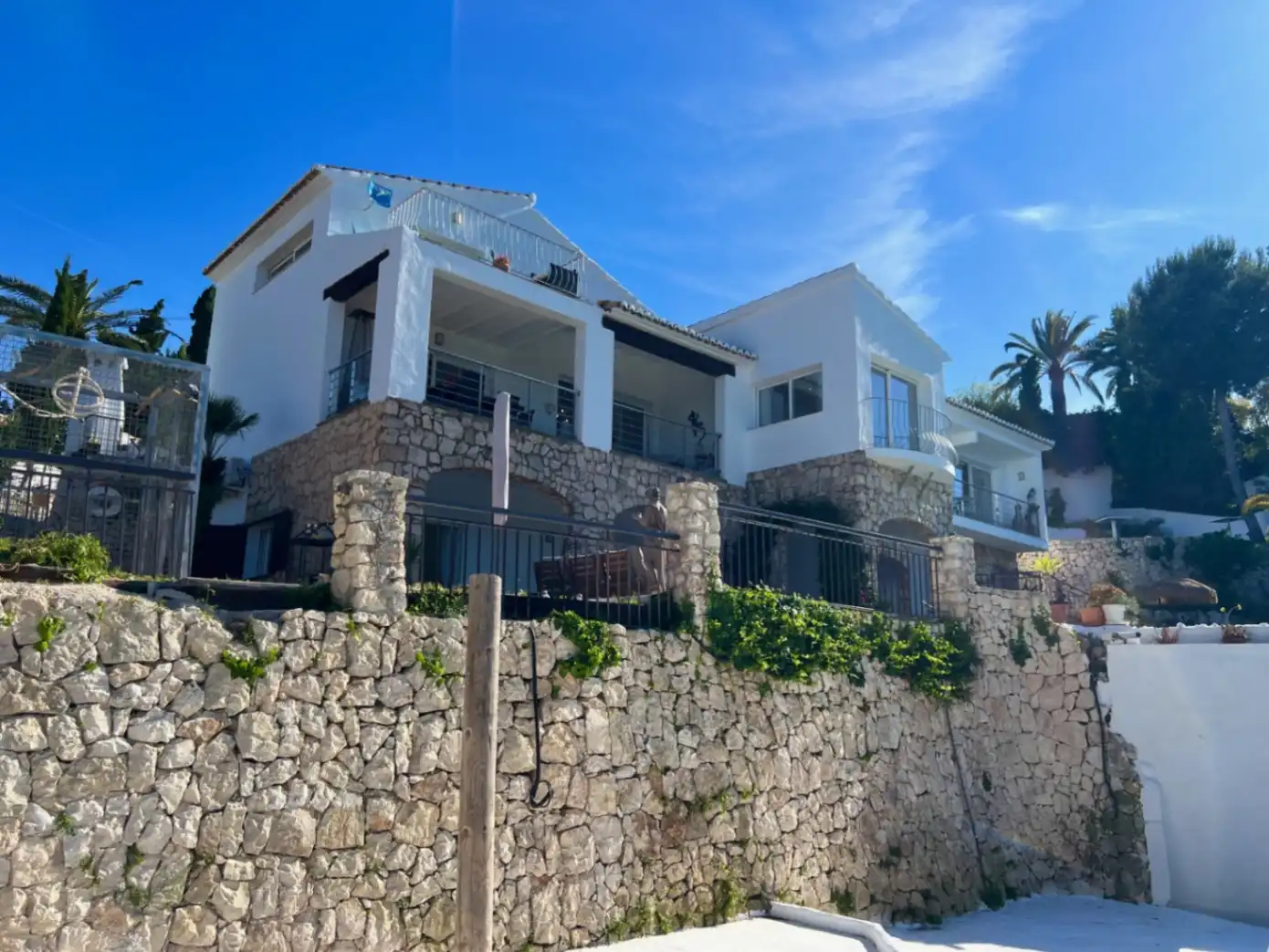 Exterior view of Houses for sale in Jávea / Xàbia  with Air Conditioner, Heating and Terrace