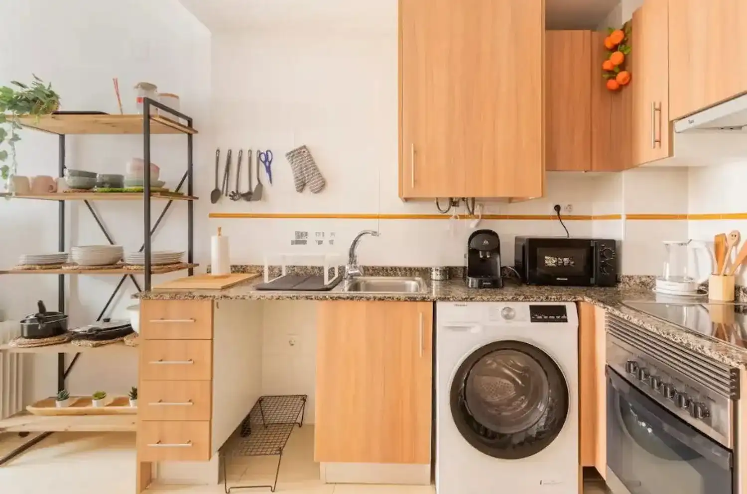 Kitchen of Flat for sale in El Campello  with Air Conditioner, Heating and Private garden