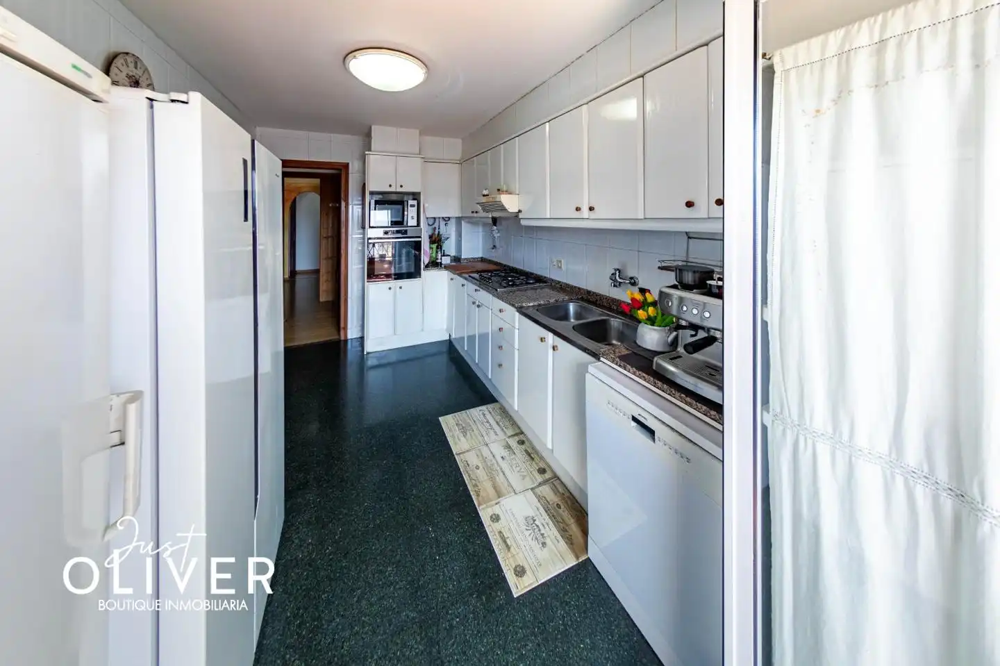Küche von Wohnung zum Verkauf in L'Espluga de Francolí mit Heizung, Terrasse und Abstellraum