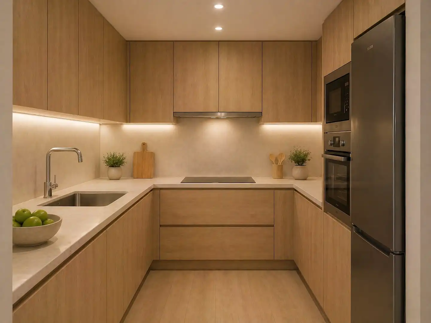 Küche von Wohnung zum Verkauf in Madrid mit Klimaanlage, Heizung und Terrasse