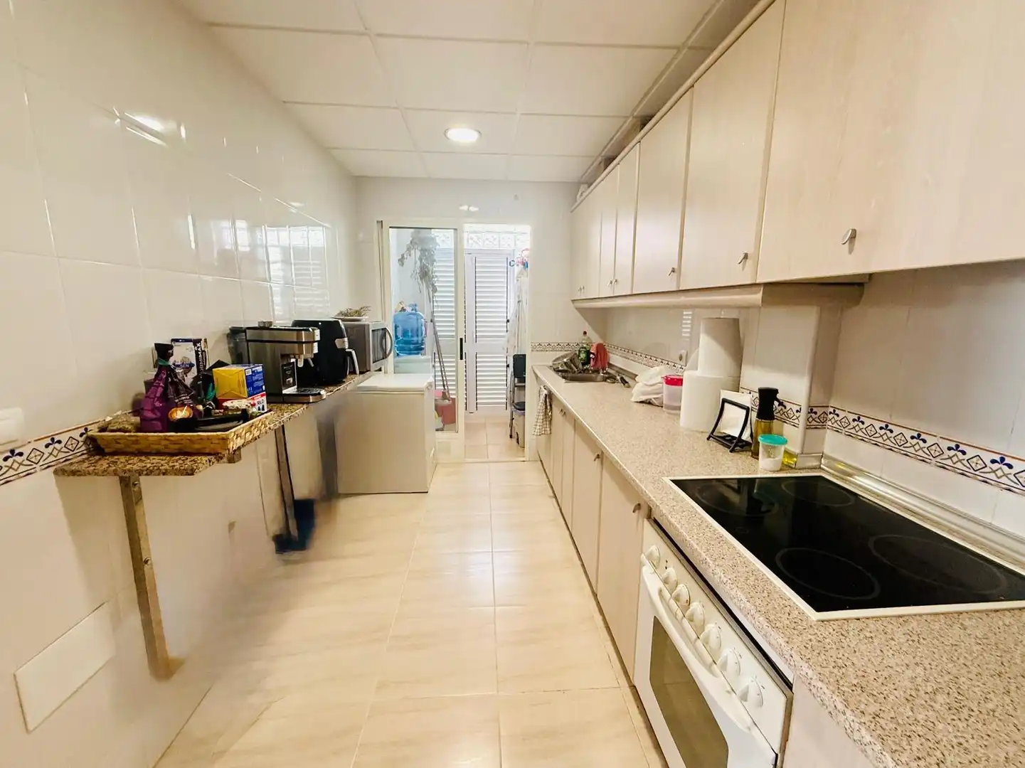 Kitchen of Flat for sale in Águilas  with Private garden, Terrace and Furnished