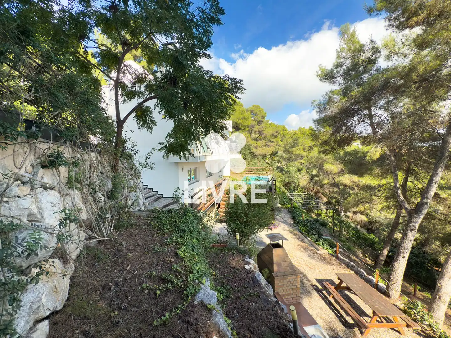 Jardín de Casa o chalet en venta en Cunit con Aire acondicionado, Calefacción y Piscina