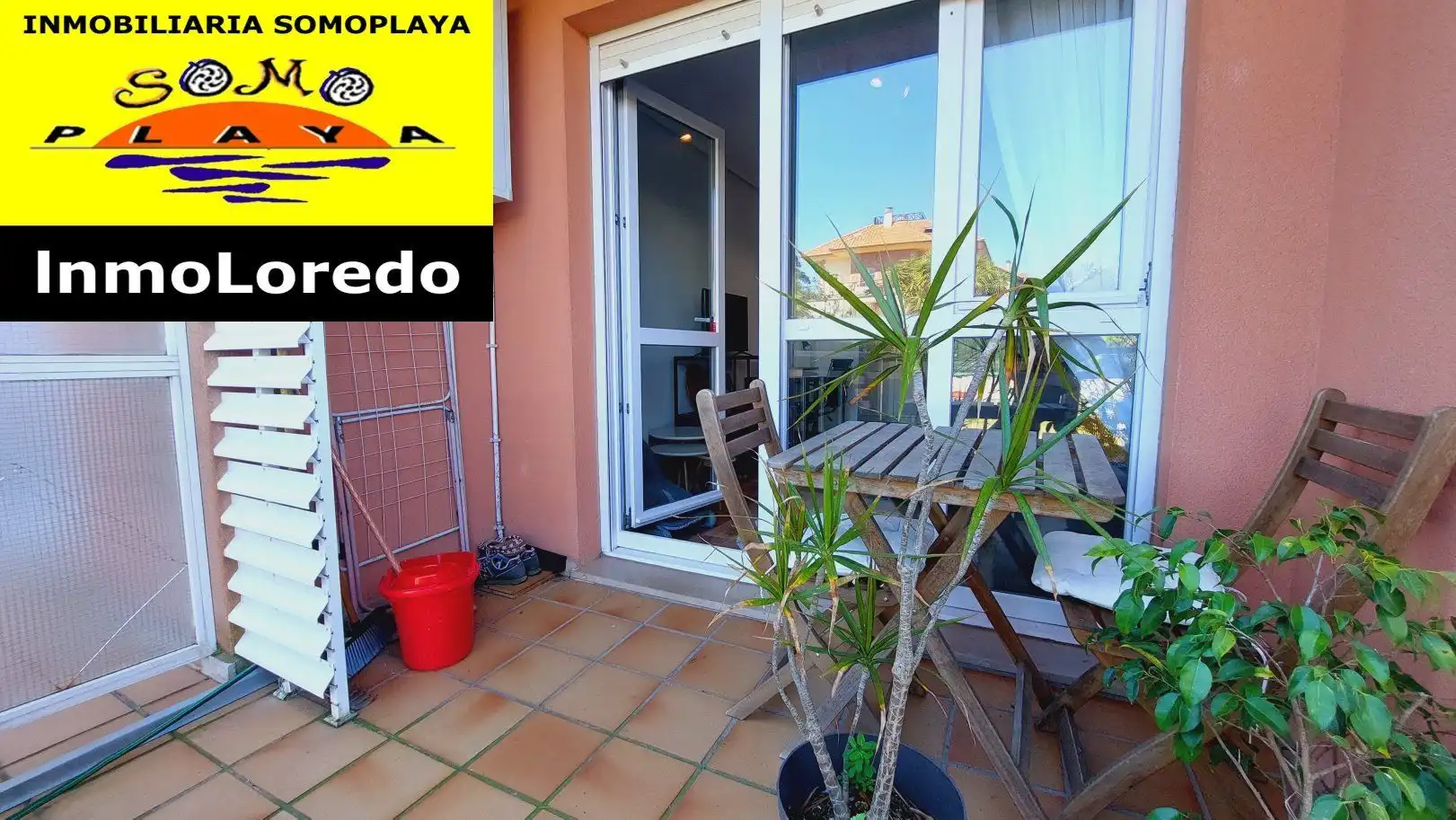 Terrasse von Wohnung zum Verkauf in Ribamontán al Mar mit Heizung, Privatgarten und Terrasse
