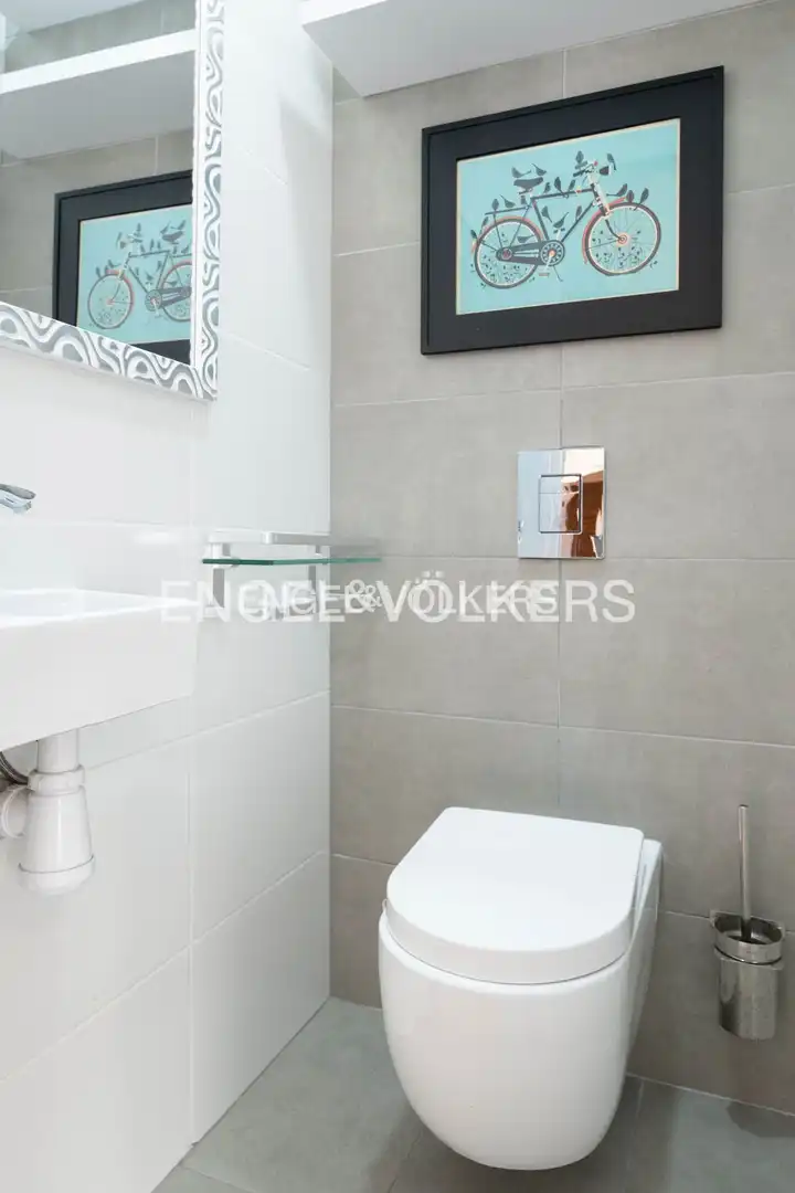 Baño de Piso en venta en Donostia - San Sebastián  con Calefacción, Parquet y Balcón