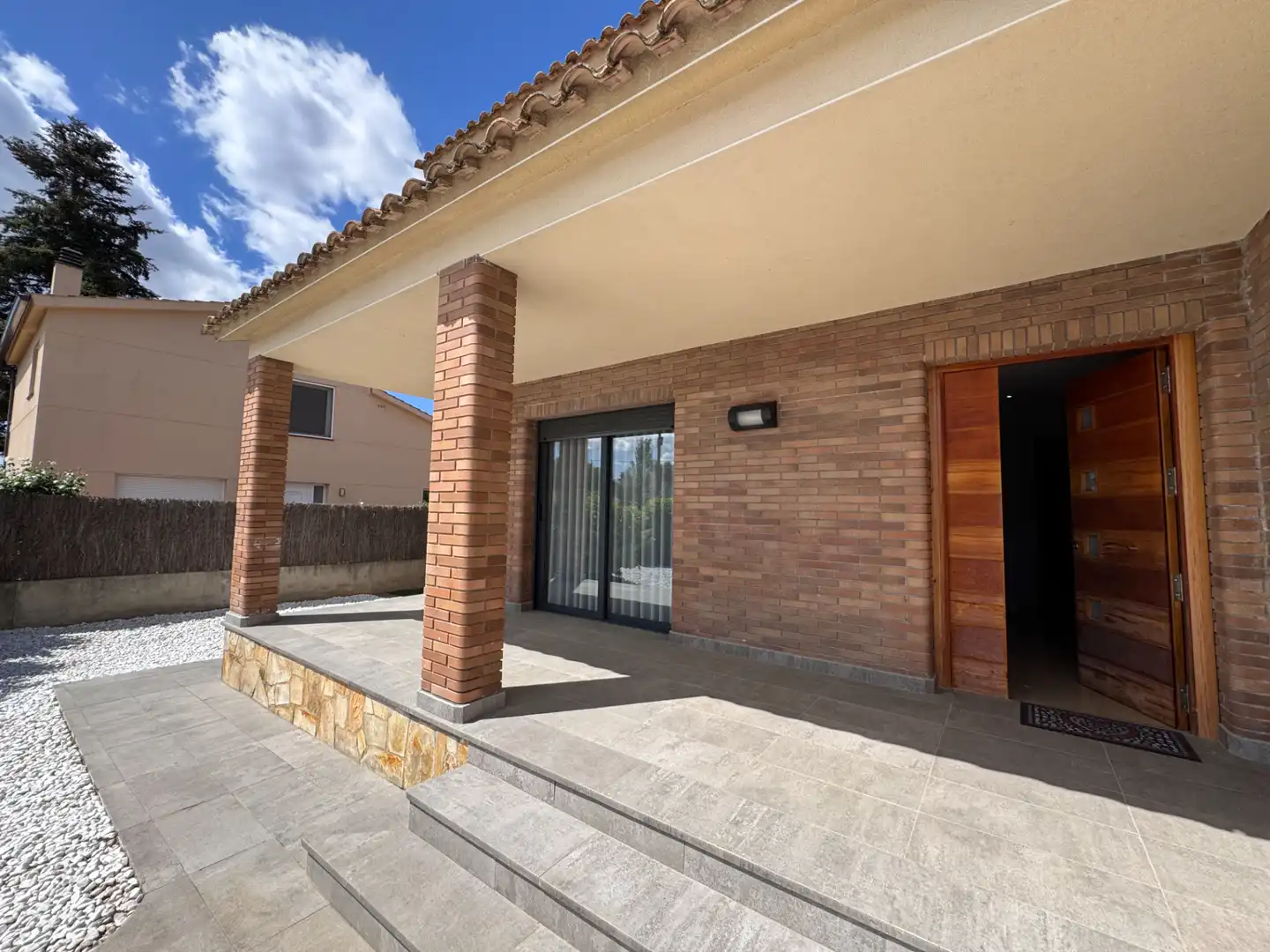 Vista exterior de Casa o xalet en venda en Cardedeu amb Aire condicionat, Calefacció i Jardí privat