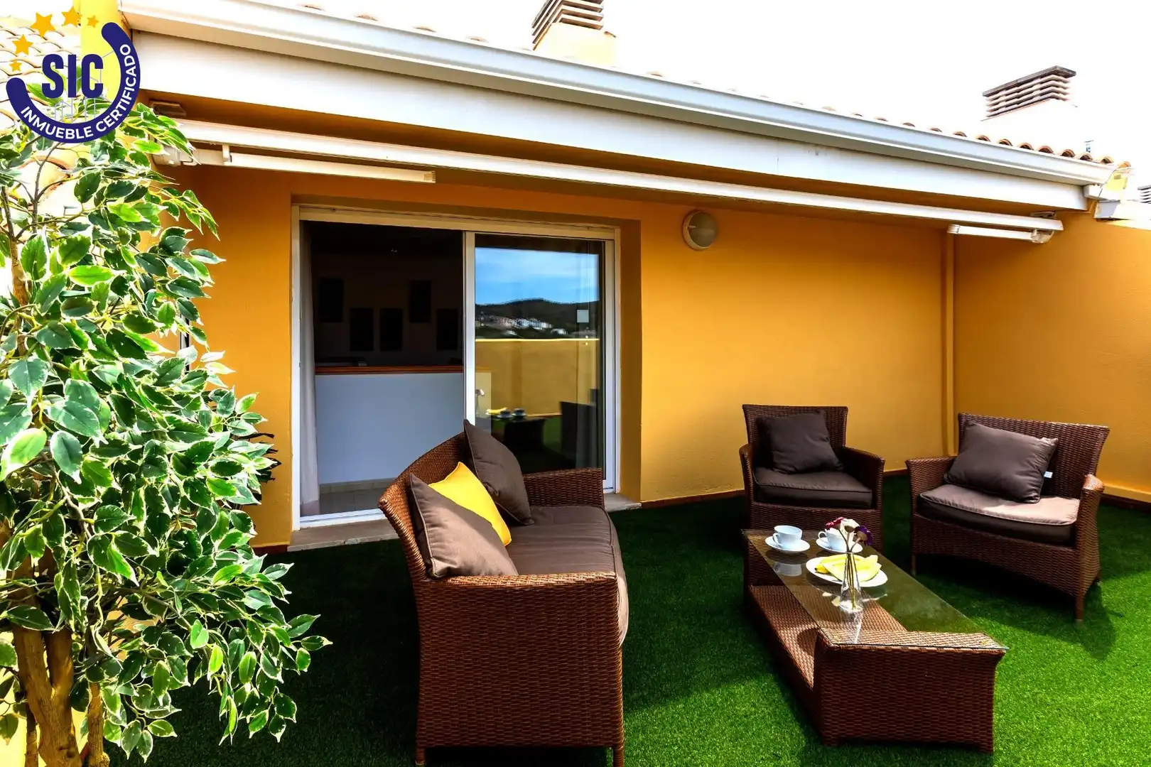 Terraza de Ático en venta en Oropesa del Mar / Orpesa con Aire acondicionado, Terraza y Amueblado