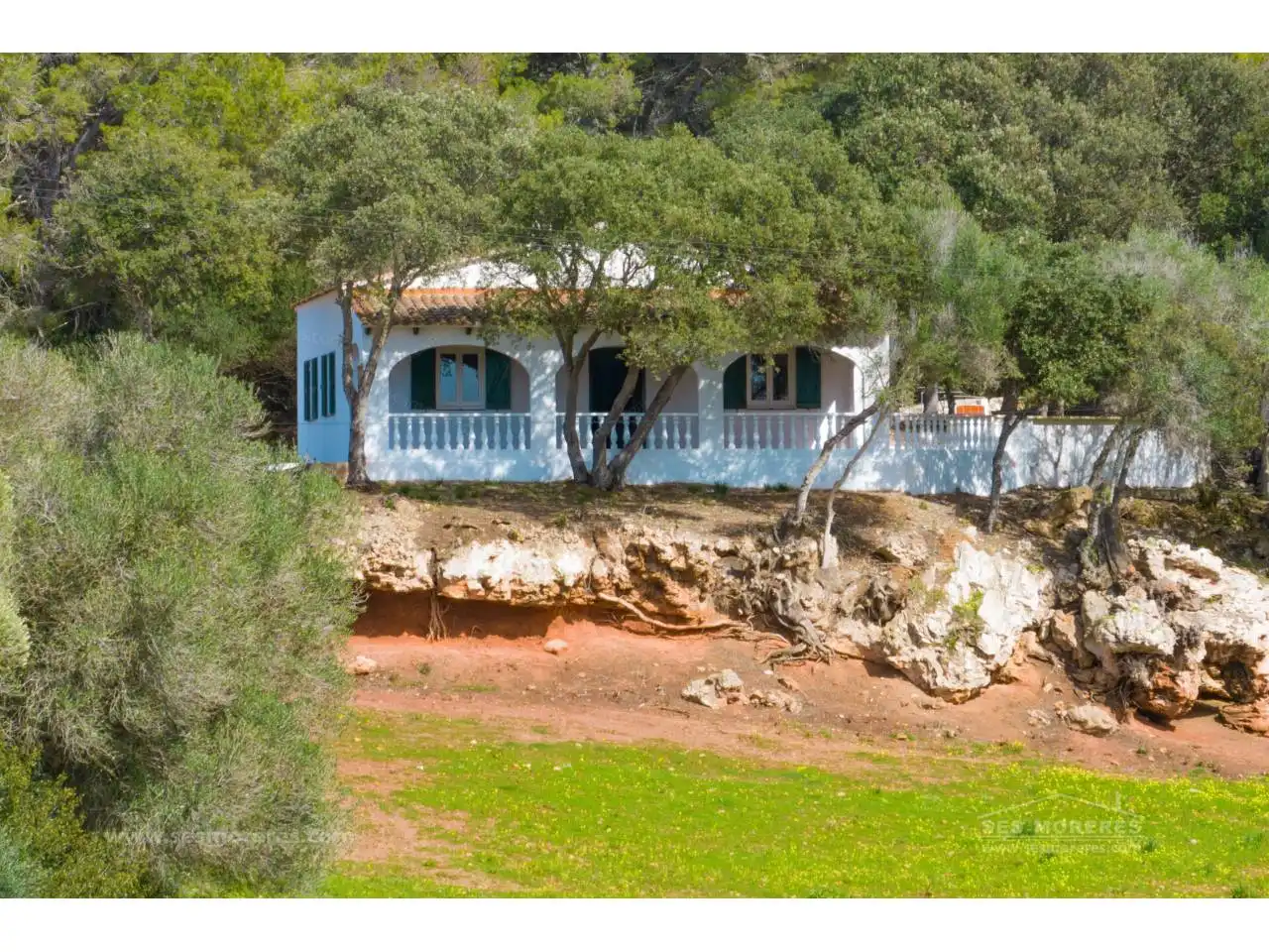 Vista exterior de Finca rústica en venda en Es Mercadal amb Jardí privat i Terrassa