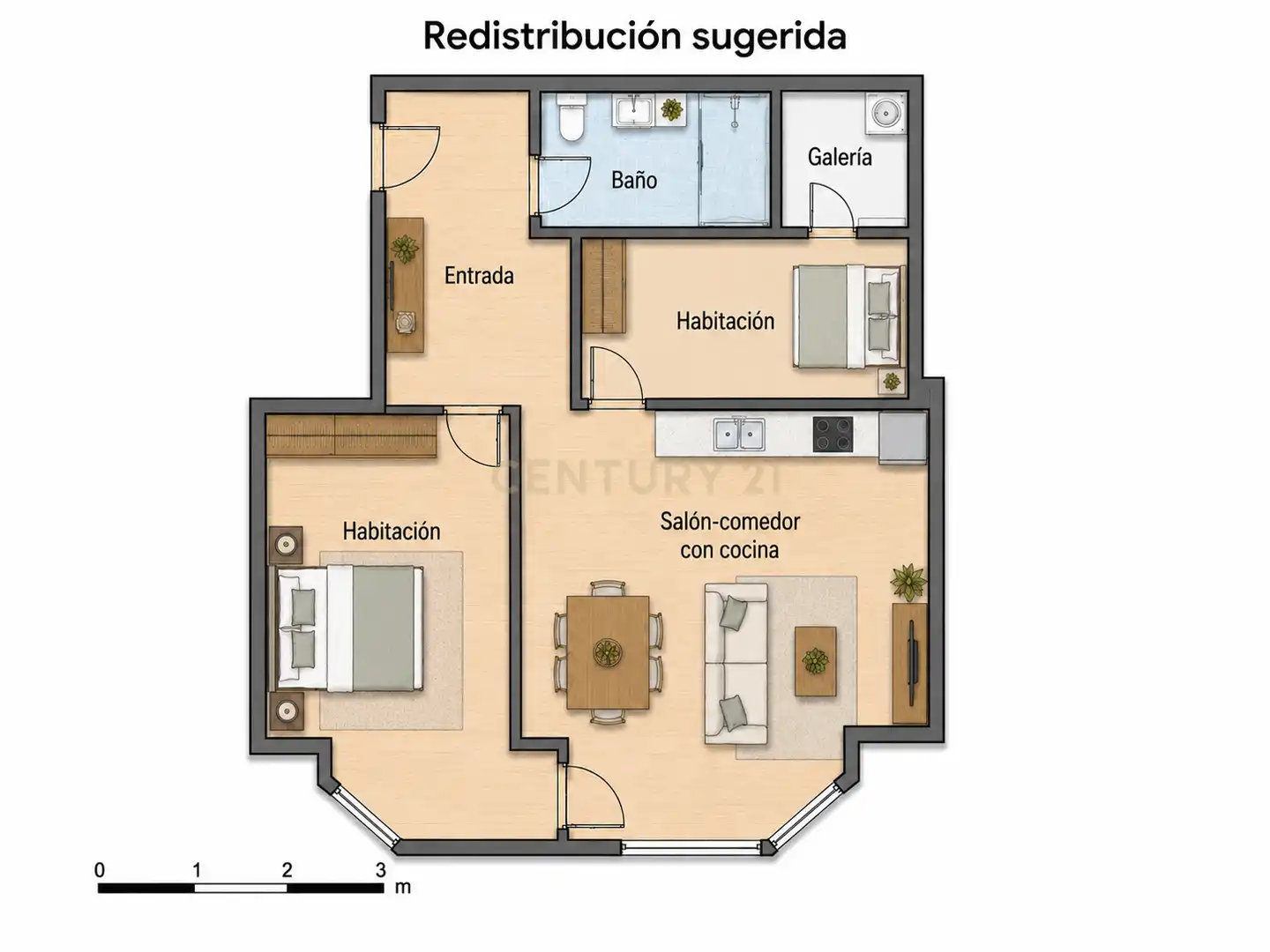 Piso en venta en Carcaixent con Aire acondicionado