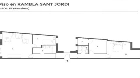 Foto 2 de Apartamento en venta en Rambla Sant Jordi, Can Mas, Ripollet