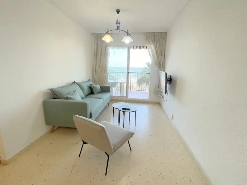 Sala de estar de Piso de alquiler en Alboraya con Amueblado, Horno y Lavadora