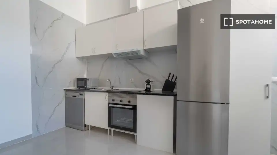 Kitchen of Flat for rent in Puente de Vallecas